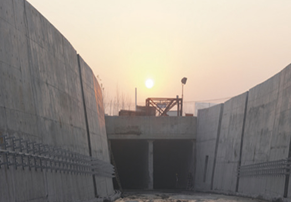 上海市11号线地铁停车场